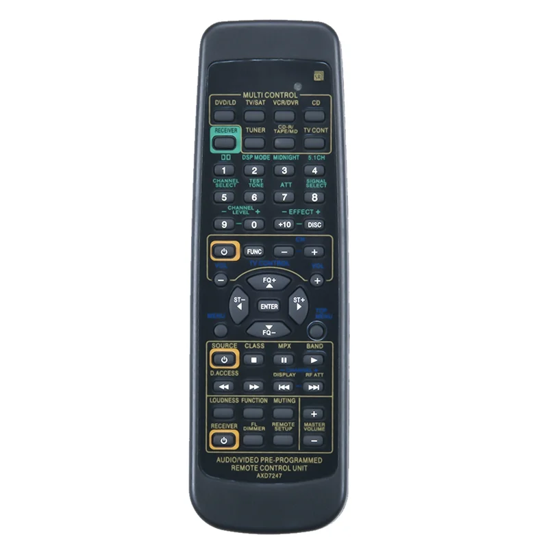 Remote Control for Pioneer Receiver AXD7247 R VSX-D510 VSX-D209 VSX-D409 D511 Vsx D510