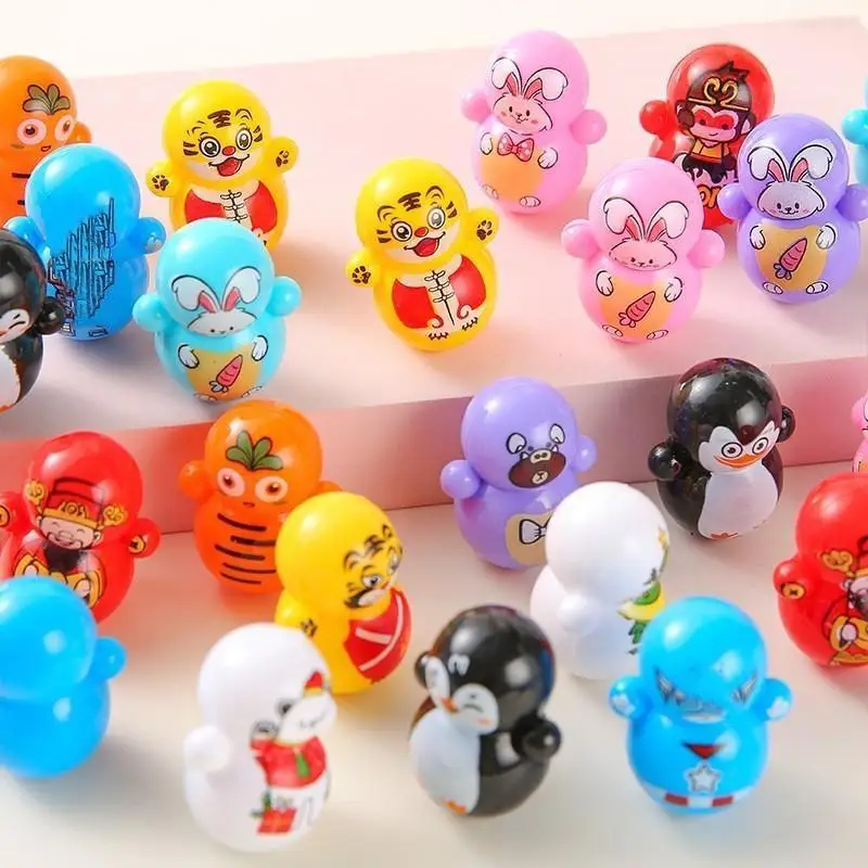 Lightweight Self Rolling Cat Puzzle Toy 10pcs No Batteries Needed For Indoor Cats Random Design
