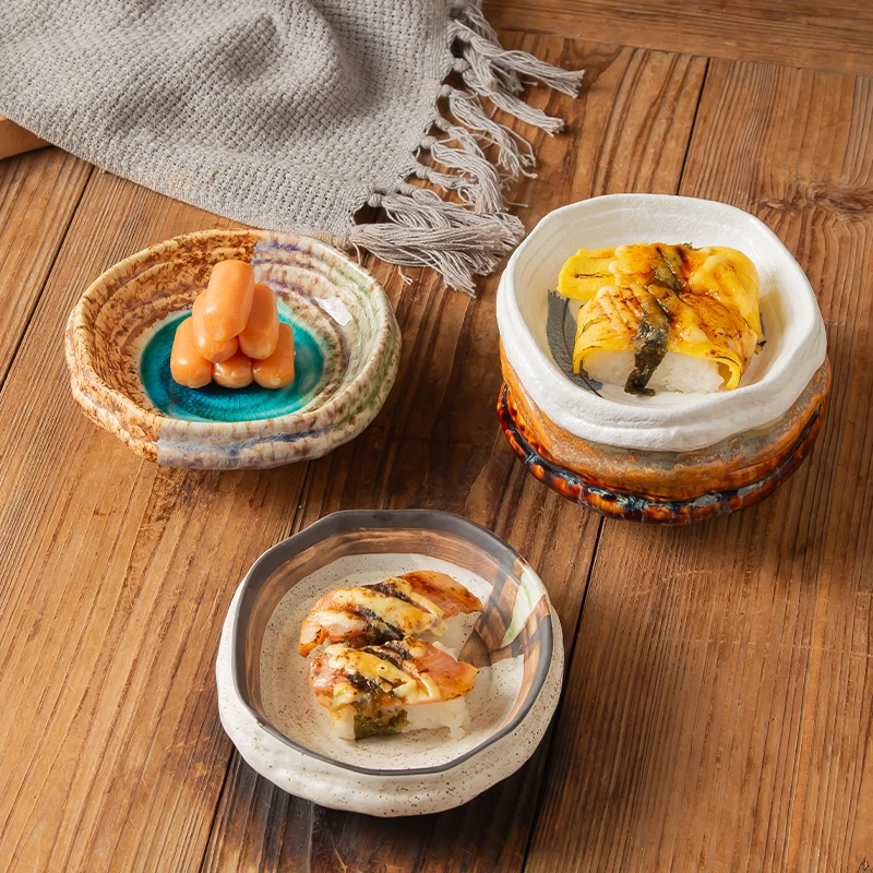 

Домашняя керамическая креативная холодная посуда для ресторана, блюдо для закусок, яйцо, фруктовая Салатница.