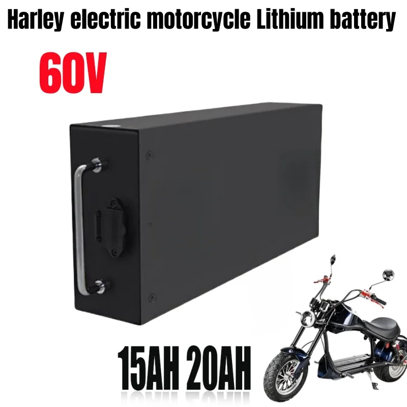 60V 15Ah 20Ah Lithium ion chargeable battery for harley citycoco transportation equipment