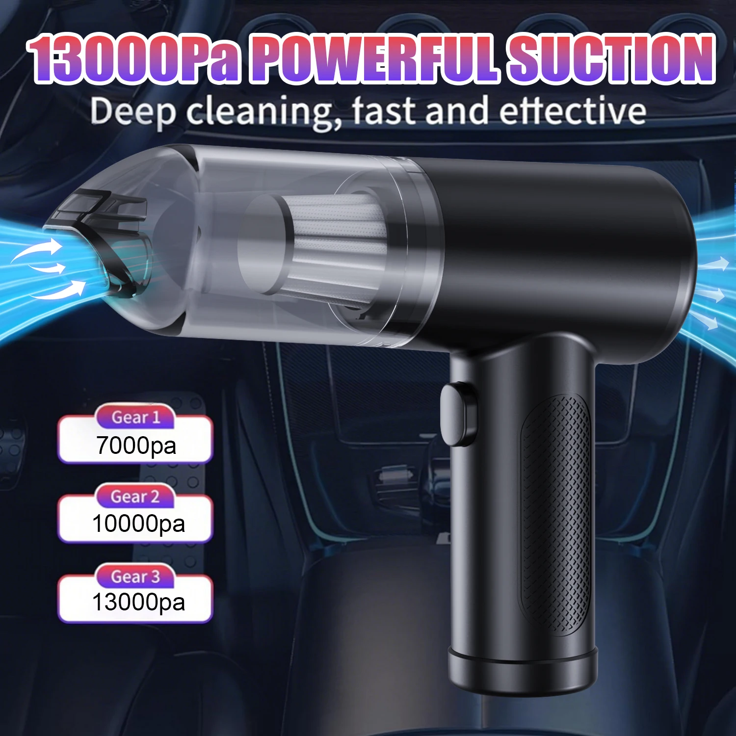 2-In-1 Handheld Car… - image