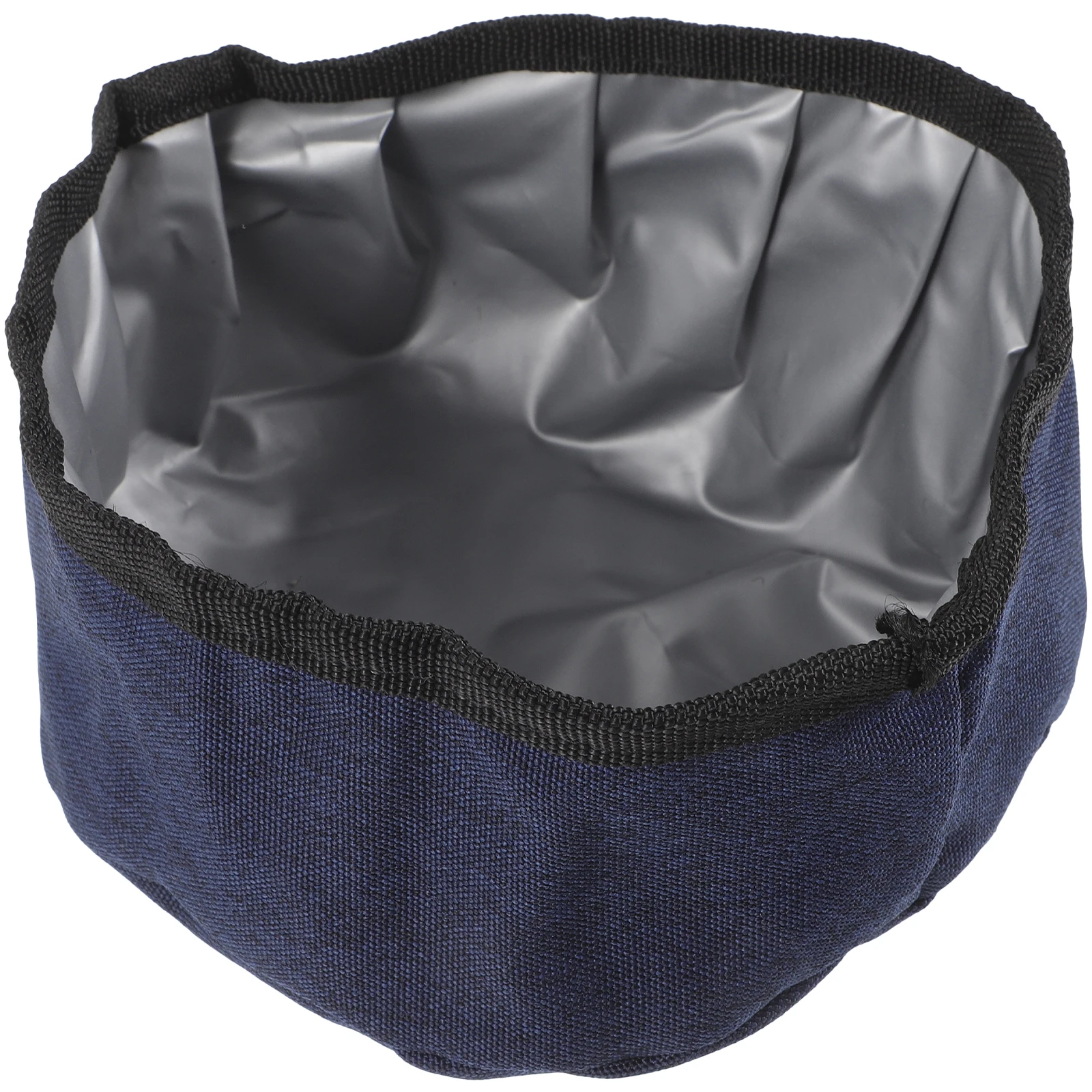 

Folding Dog Bowl Puppy Travel Pet Waterproof Feeder Dish Container Oxford Cloth PVEA Material Portable Small Size
