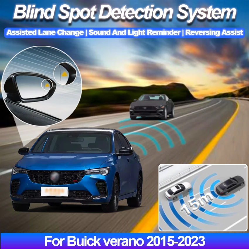 

Автомобильная система обнаружения слепых зон BSD BSA BSM для Buick verano 2015-2025, радар-детектор для мониторинга заднего зеркала автомобиля