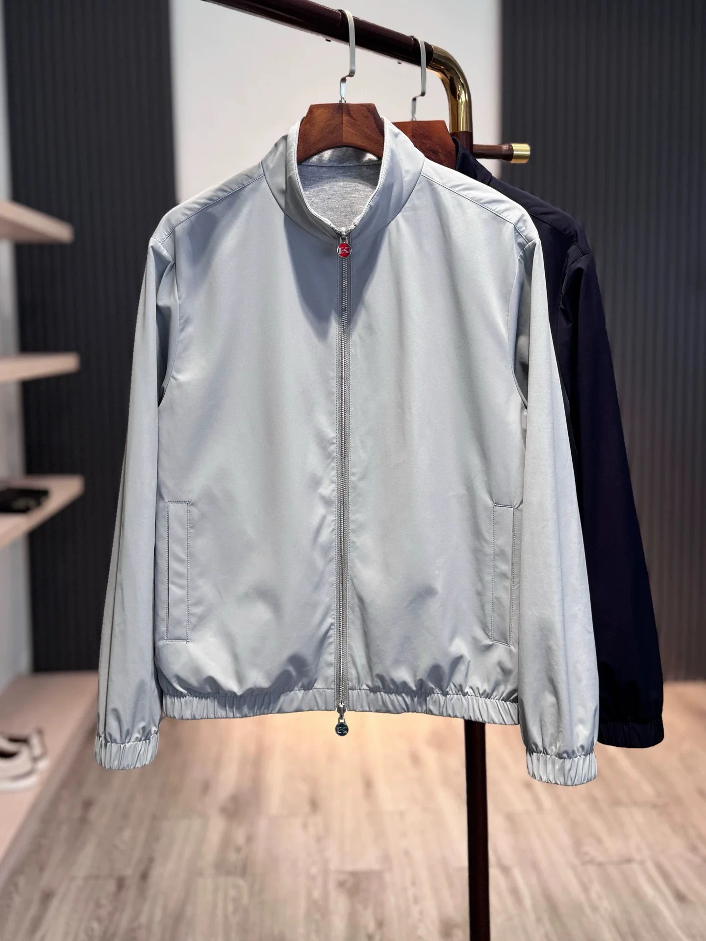 

Italian Kiton 25aw cashmere blend casual old money style double-sided jacket