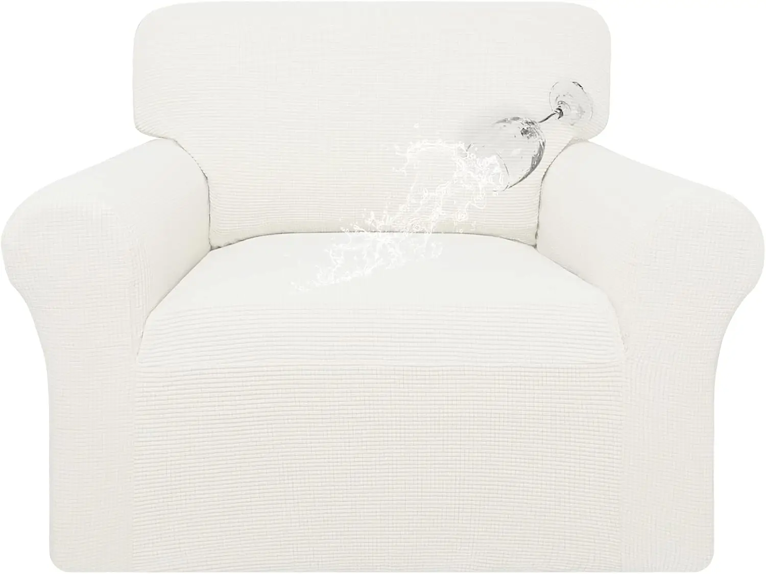 

100% Waterproof Oversized Chair Couch Cover, Dual Waterproof Sofa Cover, Stretch Jacquard Sofa Slipcover, Leakproof Furniture