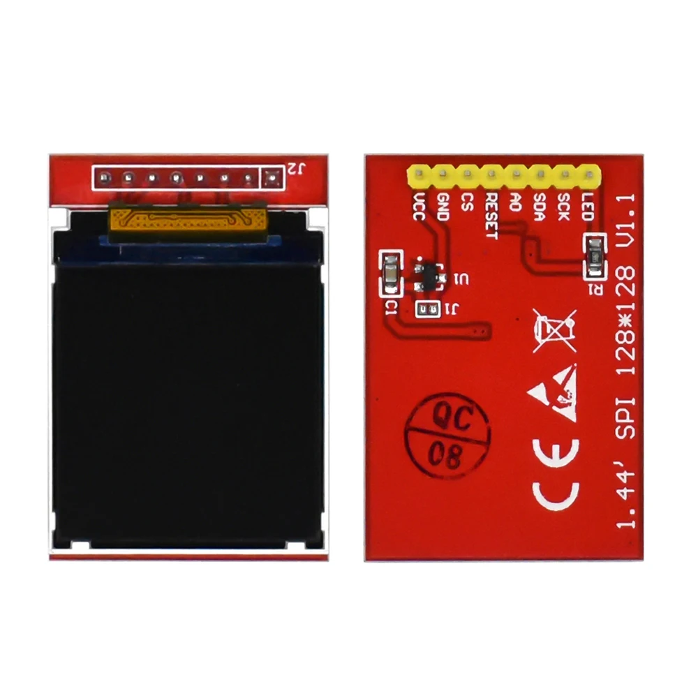 5V 3.3V 1.44 inch TFT LCD Display Module 128*128 Color Sreen SPI Compatible For Arduino mega2560 STM32 SCM 51