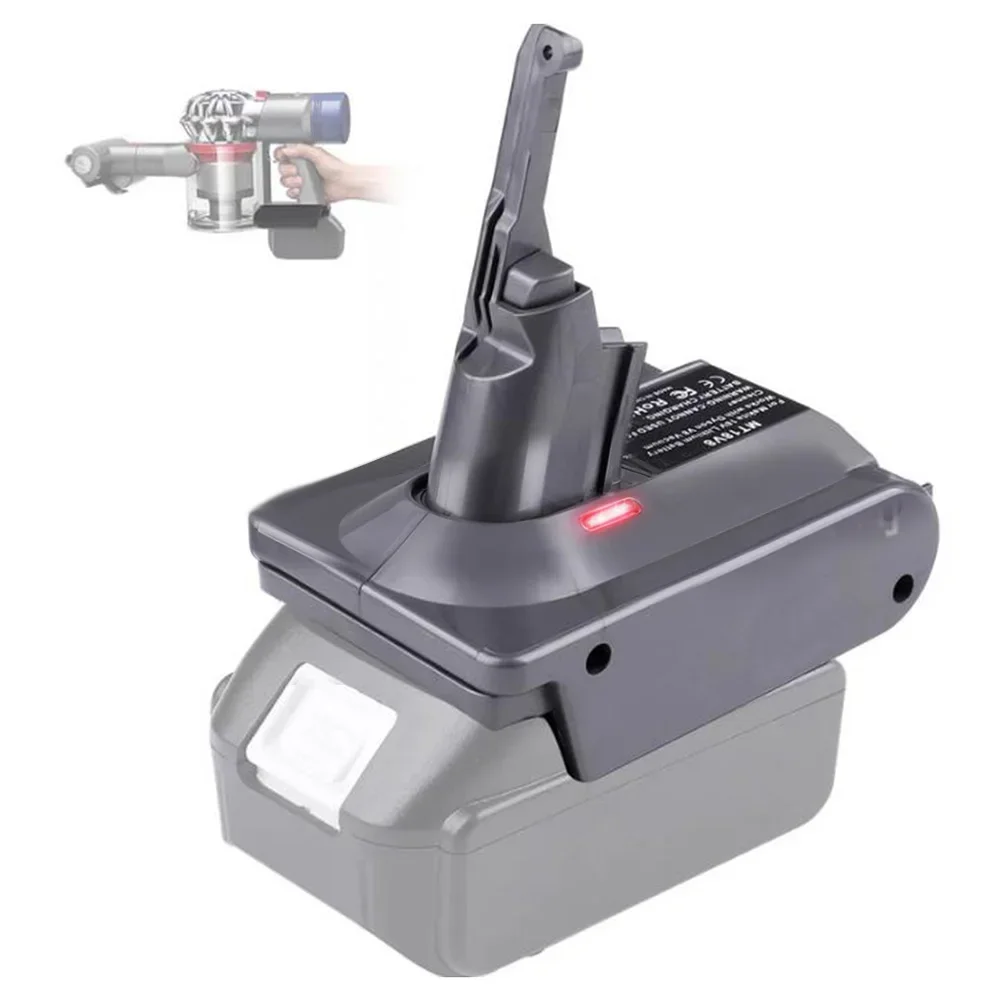 Converter Li-ion Battery 1pcs 21.6V 8000mAh Accessories Adapter Cleaner High Quality For Dyson V6/V7/V8 Battery