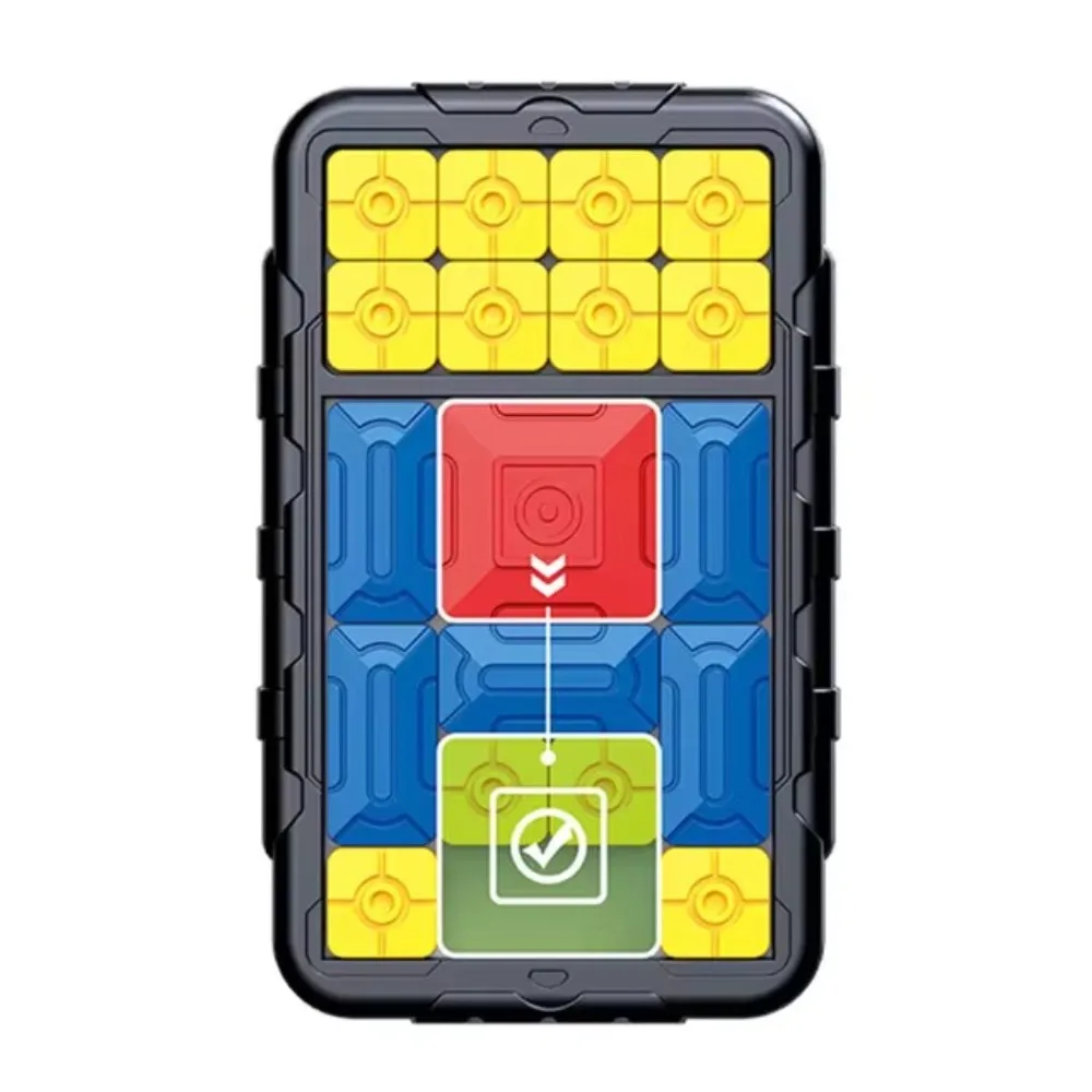 New Huarong Road Slide Block Brain Game Logical Kid Gifts Teaser Sliding Puzzles Early Education Thinking Interactive Toy