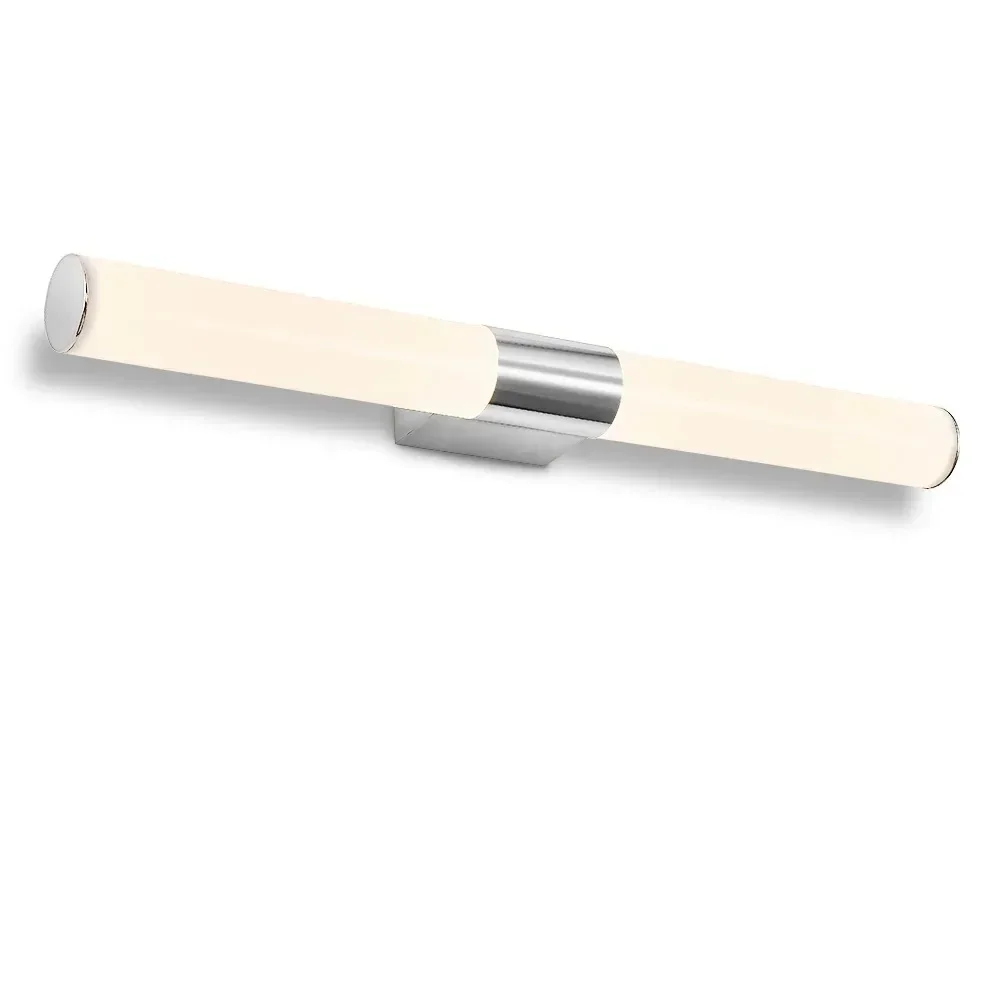 الحديثة وحدة إضاءة LED جداريّة مصباح الحمام تركيبات الكروم مرآة حمام مصباح لغرفة النوم غرفة المعيشة الجدار الشمعدان مرآة حمام خط مصباح #6