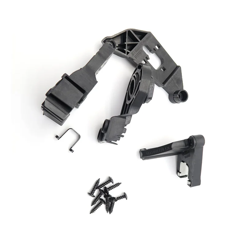 For Audi A5L 2017-2024 Car Headlight Repair Kit Black Plastic with Screw Bracket Fixed Corner Light Claw 8W6998121 8W6998122