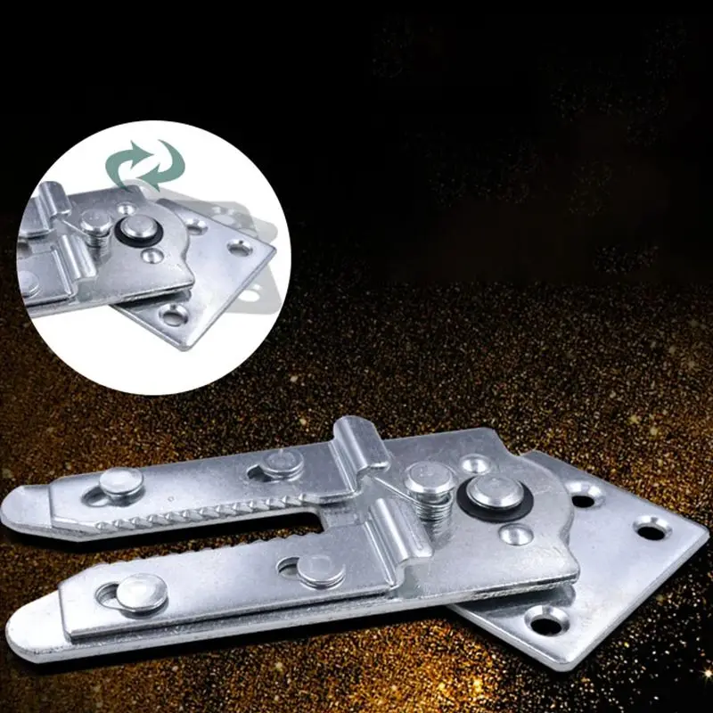 Sectional Sofa Connector, Couch Sofa Clips Furniture Connector, Heavy Duty Metal Joint Interlocking Alligator Clip Bracket