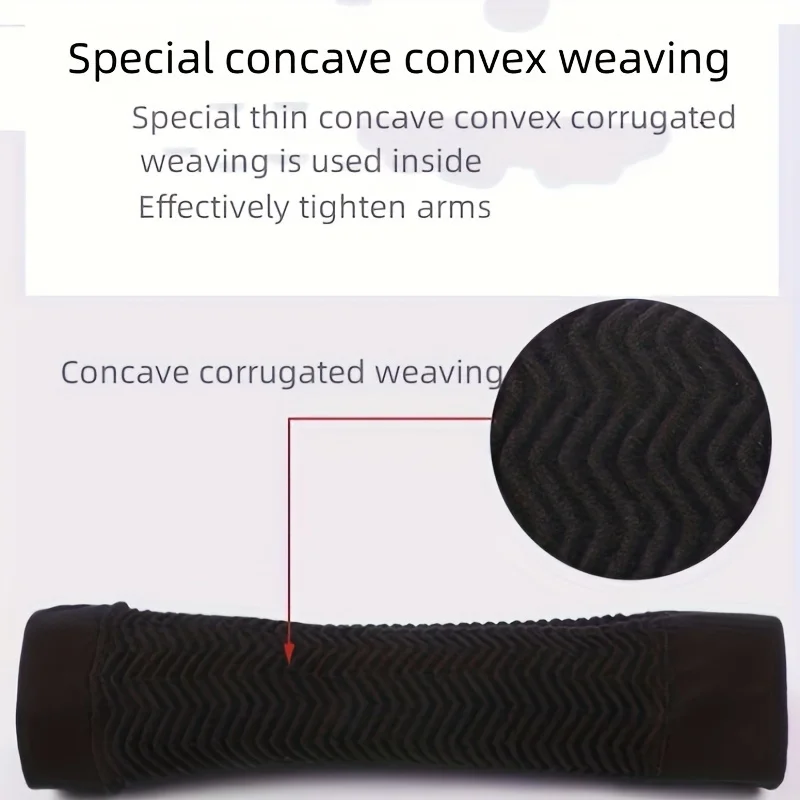 Mangas de Compressão Elástica para Modelagem de Braços Femininos, Modelador de Braço para Emagrecimento, Mangas para Braço, Massageador de Cotovelo para Perda de Peso, Faixas para Braço