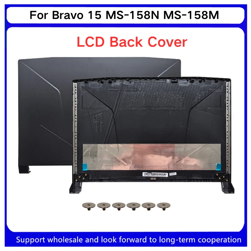 New For Kailxuling Bravo 15 MS-158N MS-158M Laptop Black LCD Back Cover / LCD Front Bezel Cover/Upper Case Cover/Bottom Cover