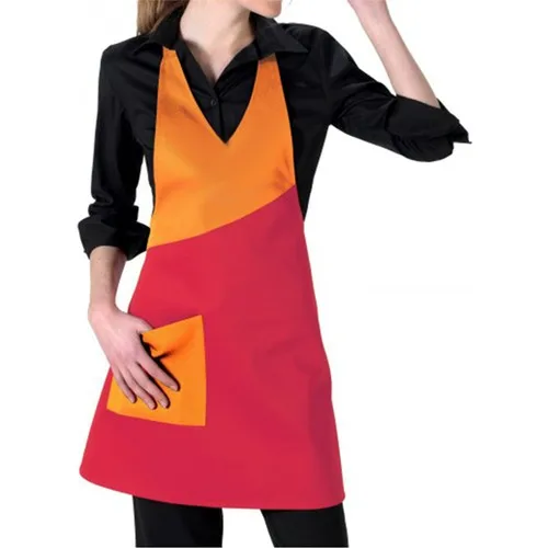 Medusa Forma Pendant Chef Barista Cook Barber Tattoo Waiter Apron Orange