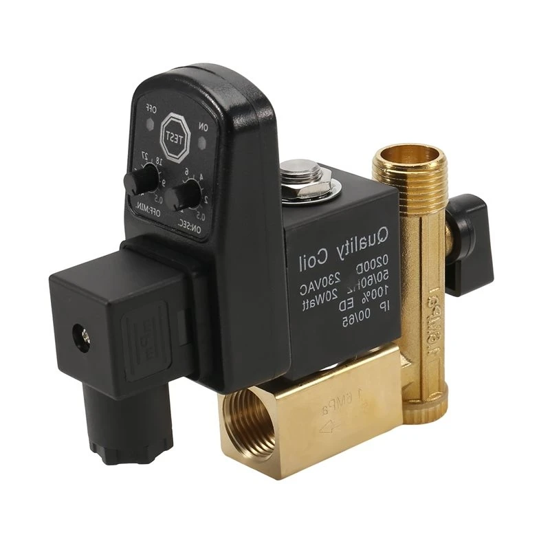 T19C High Quality Compressor Auto Condensing Drain Valve Solenoid Digital Timer AC220V