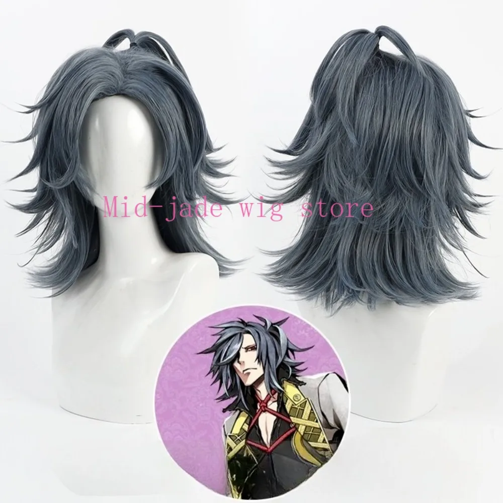 Oodenta Mitsuyo Cosplay Wig Teased Spiky Hair for New Year Samurai Event and Character Photography