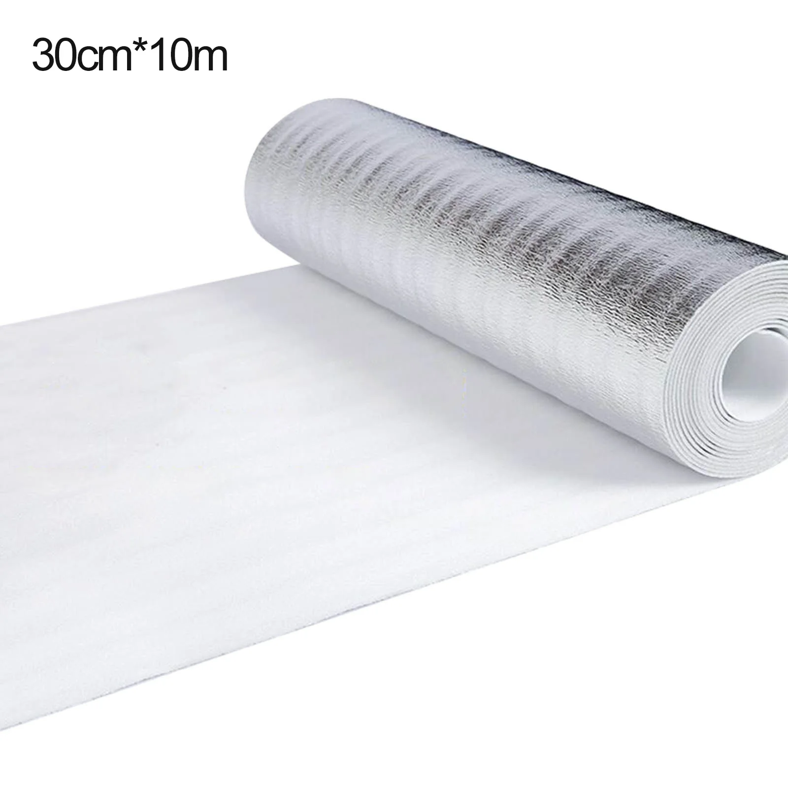 1 Roll Of Radiator Reflective Film Wall Thermal Insulation Reflective Aluminum-Foil Thermal Insulation Film PET Aluminized Films