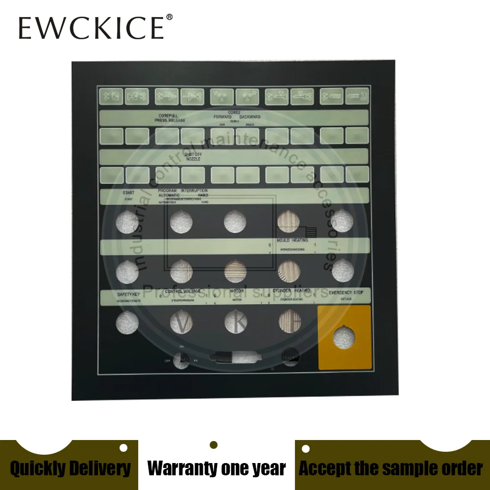 NEW E-SP-CCEC HMI E-SP-CCEC/22180 P22180-00801 PLC Membrane Switch keypad keyboard