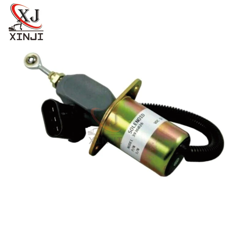 12V Diesel Fuel ShutOff Solenoid 3936026 5016244-AB For Cummins  94-98  5.9L