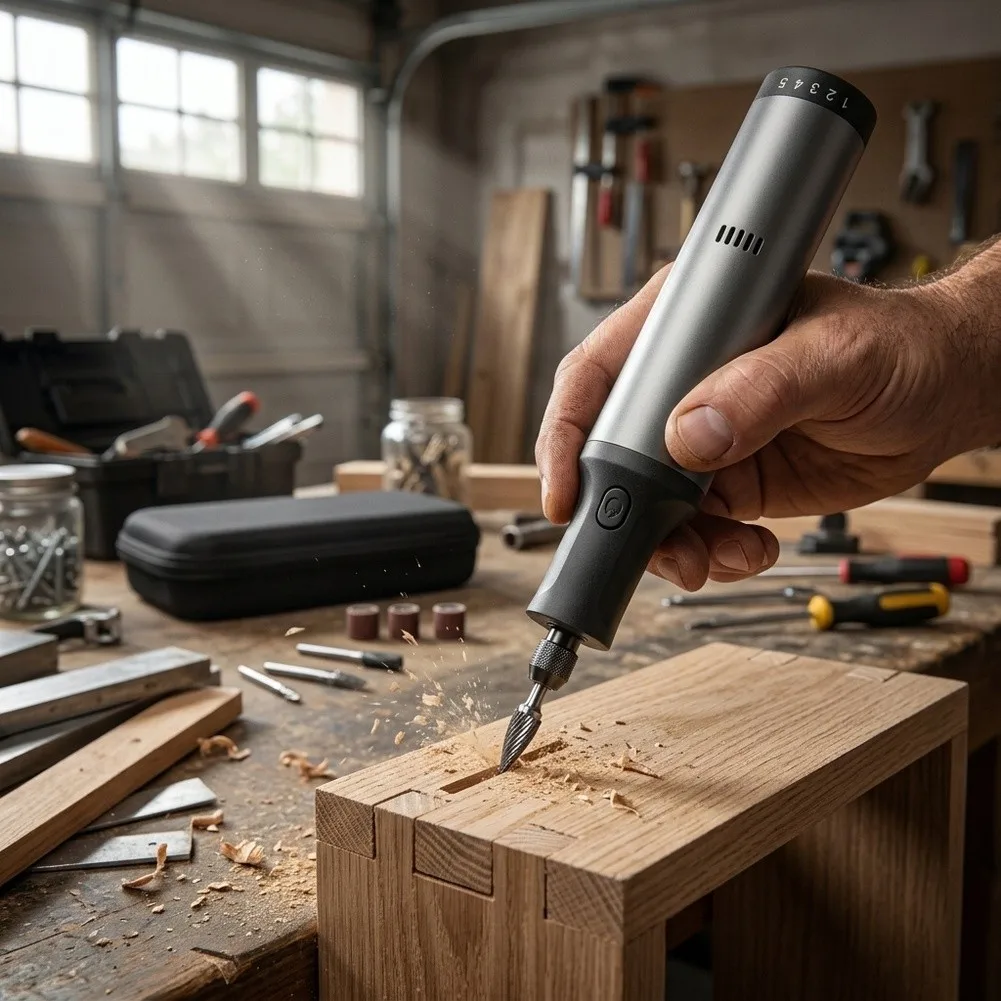 User-friendly Rotary Sander Cordless Rotary Tool Electric Polishing Pen Cordless Rotary Tool Lightweight Aluminum Alloy Body