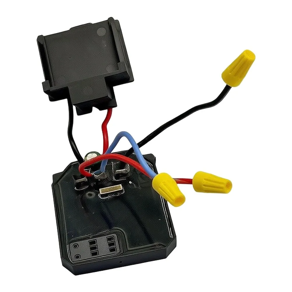 Replacement Brushless Drill Control Board 21V 8-Pin for Cordless Drill Motor Control Compact 62x52x8mm Metal Plastic