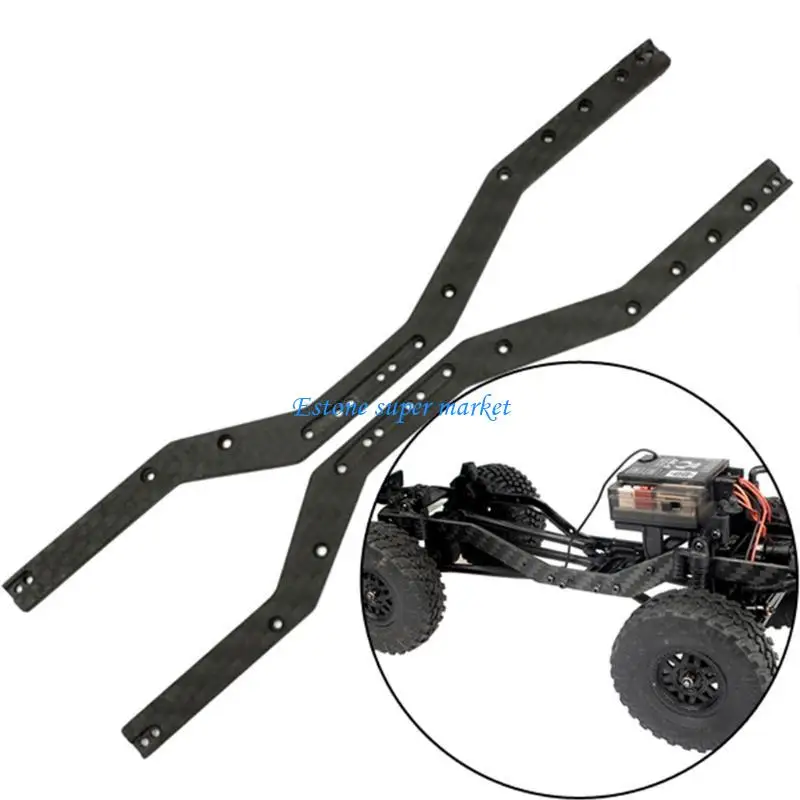 

090B RC Model Carbon Fiber Car Beam Frame for Toy Car Collector 1/24 Model Supplies