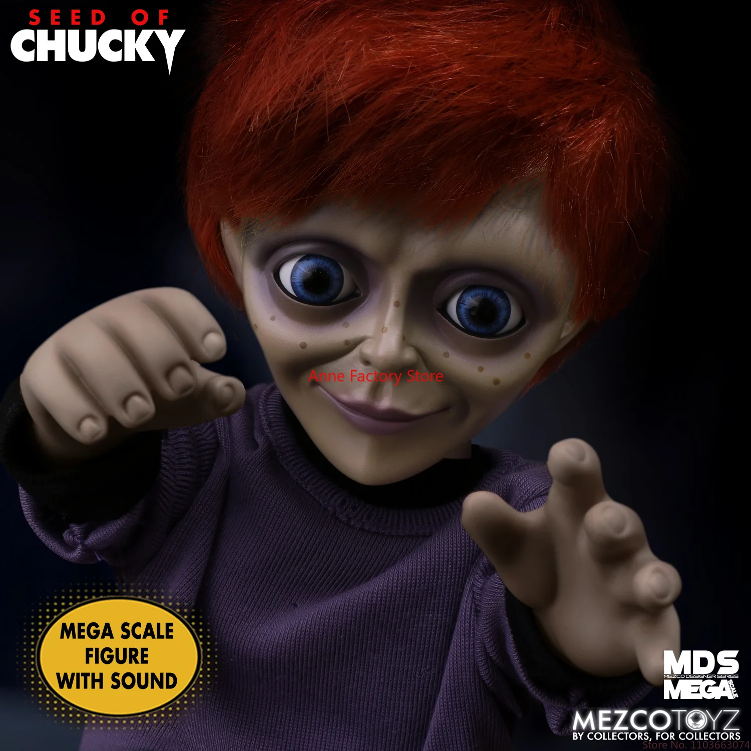 

Кукла Mezco Seed of Chucky Movie Edition, 15 дюймов, с голосовыми функциями, подвижная, в наличии, подарок