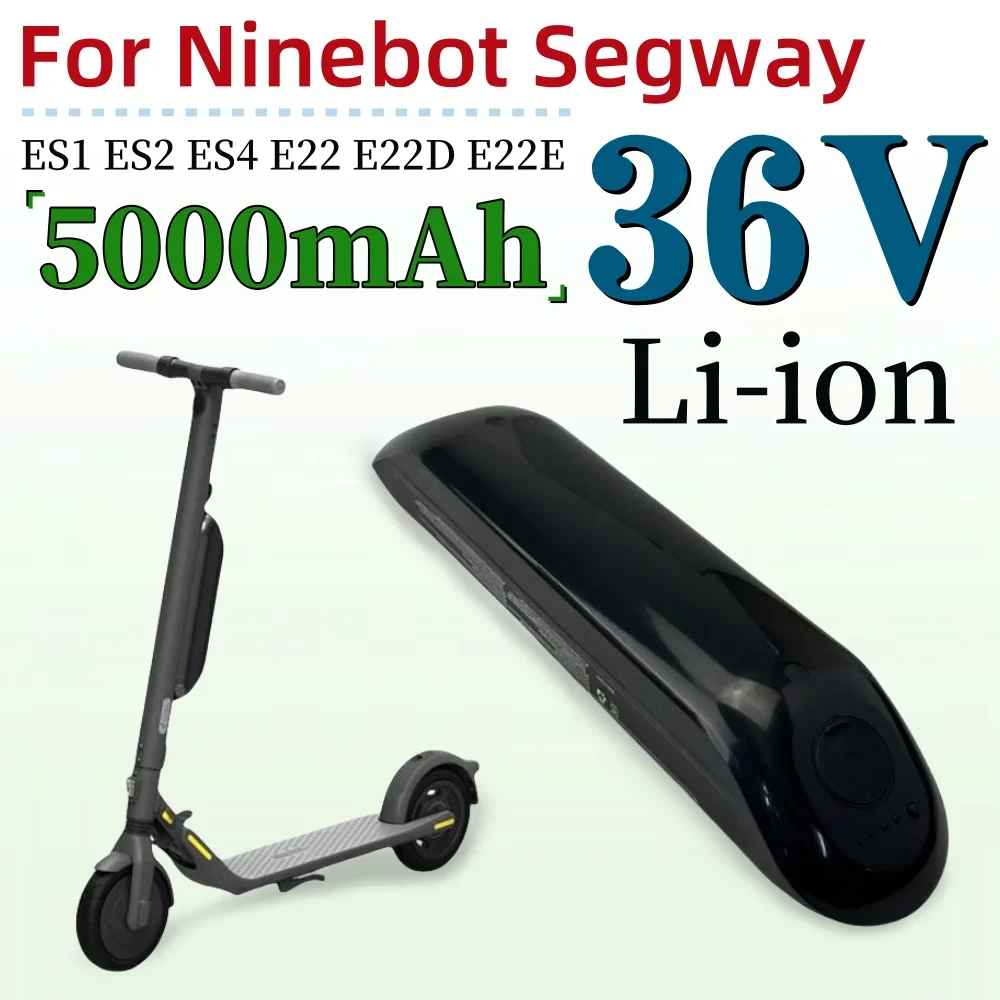 

External Battery For Ninebot Segway ES1 ES2 ES4 E22 E22D E22E Smart Electric Scooter 36V 5000mAh Scooter Accessories