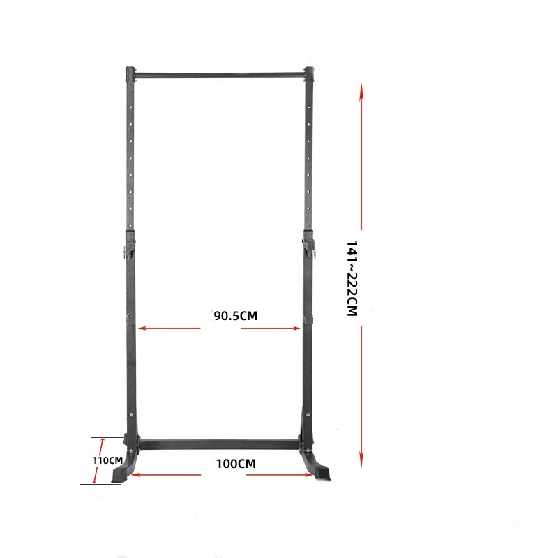 2026 Factory Supply Hot Selling Indoor Use Multi-functional Adjustable Steel Single Parallel Bars Pull Bar 20KG Home/Gym Use Hao