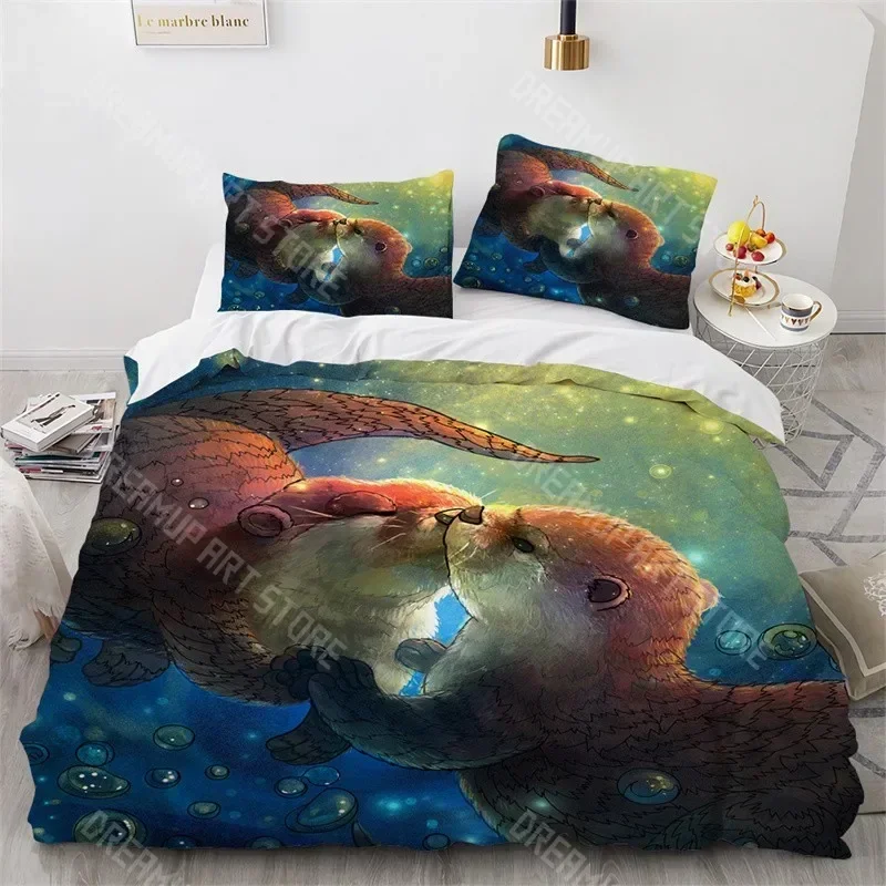 2026 3D Animal Duvet Cover Microfiber Wolf Fox Elk Bedding Set Wild Animals Comforter Cover King Queen For Teen Adults Bedroom