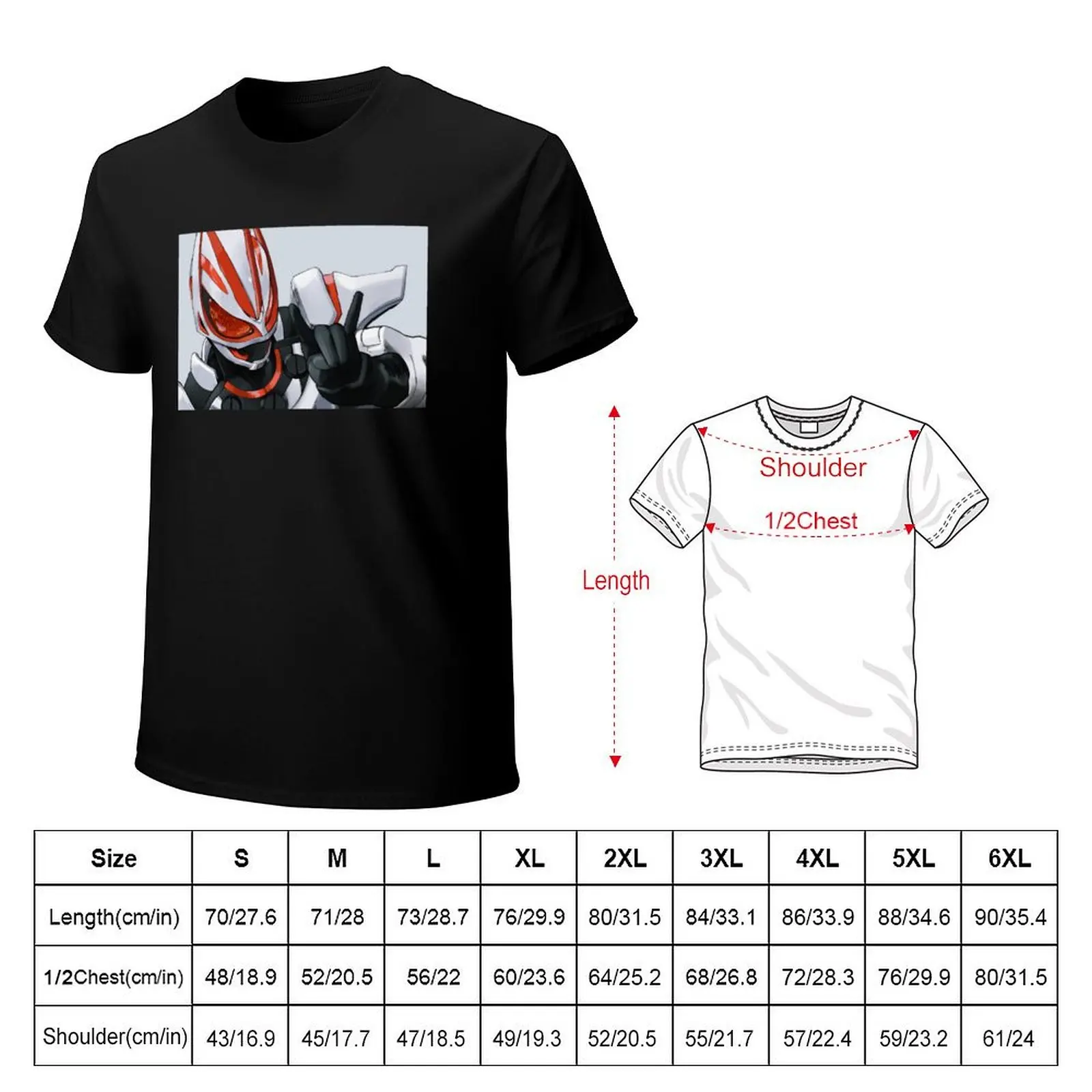 Kamen Rider Geats T-Shirt Christmas Casual Short Sleeve Top