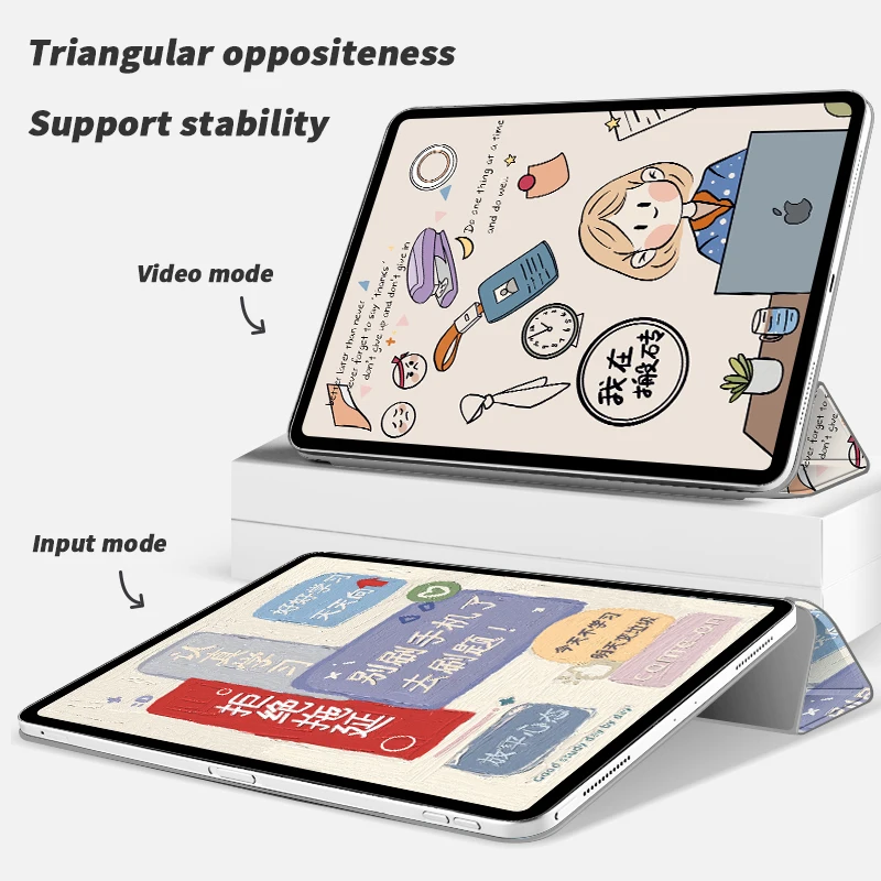 ZOYU-funda magnética desmontable para iPad Air 4/5ª generación, carcasa de 10,9 pulgadas, con hebilla magnética, para iPad 10, 10,9, 2022 Pro, 11, 12,9 pulgadas, Mini6