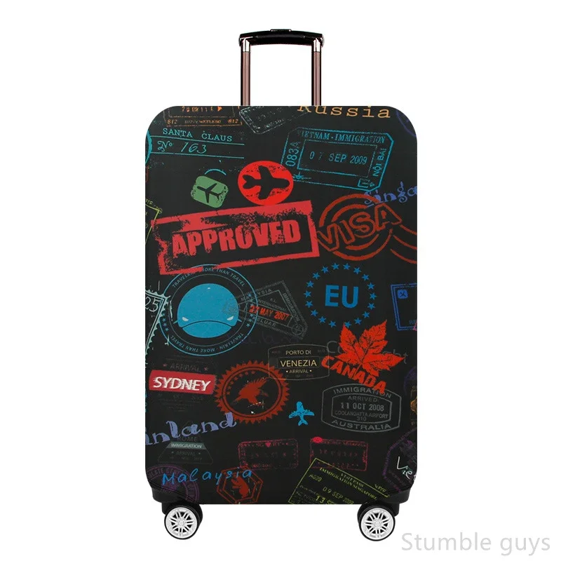 

Durable Stretchy Suitcase Cover Protective Anti-Scratch Dustproof Luggage Cover Must-Have Fits 18-32 Inch Luggage