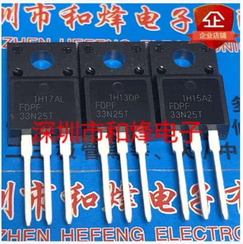 20PCS 30PCS FDPF33N25T  TO-220F 250V 33A