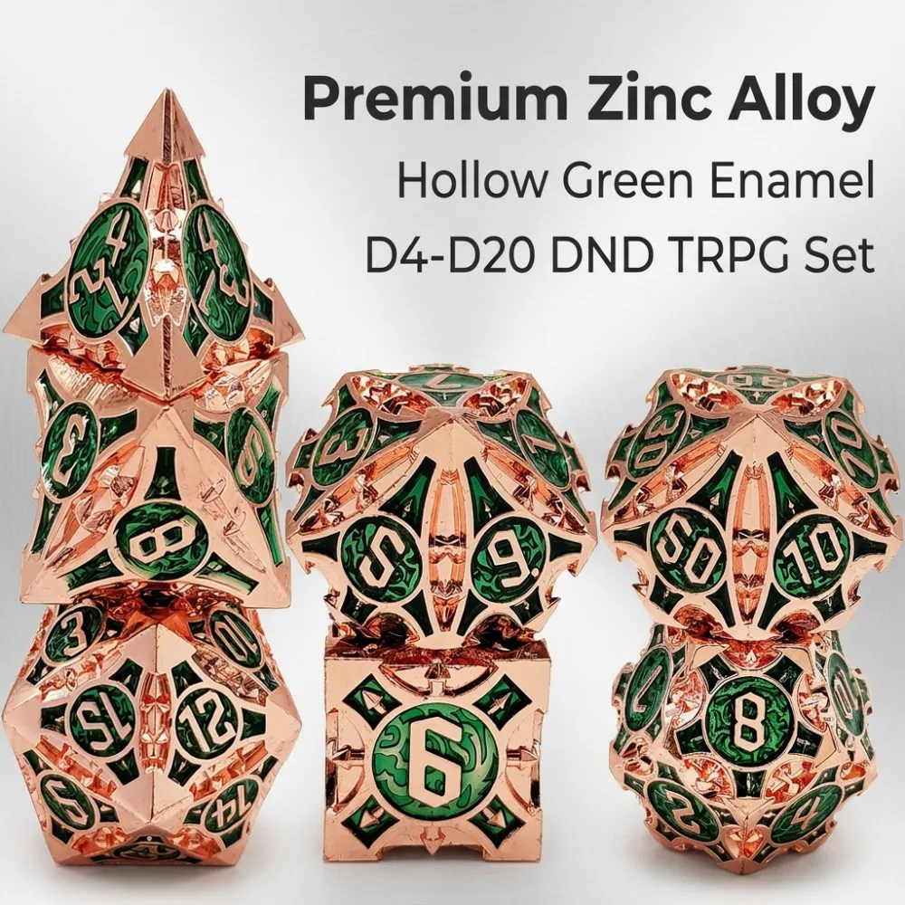 

DnD Metal Craps Game with Skull and Dragon Metal Craps with Sharp Edge for Dungeons and Dragons Polyhedral Craps for Board Games