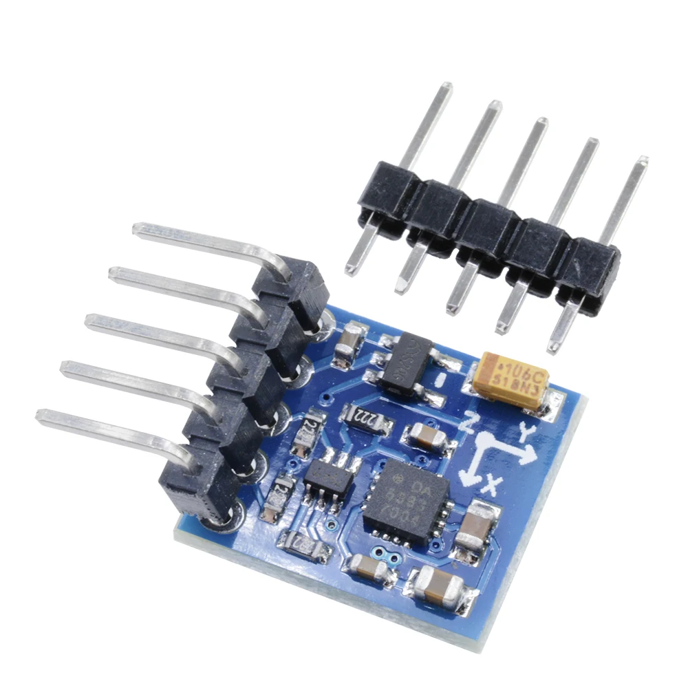 GY-271 HMC5883L Dreiachsiger Magnetfeldkompass Magnetometer IIC-Sensormodul für Arduino – Detail 3