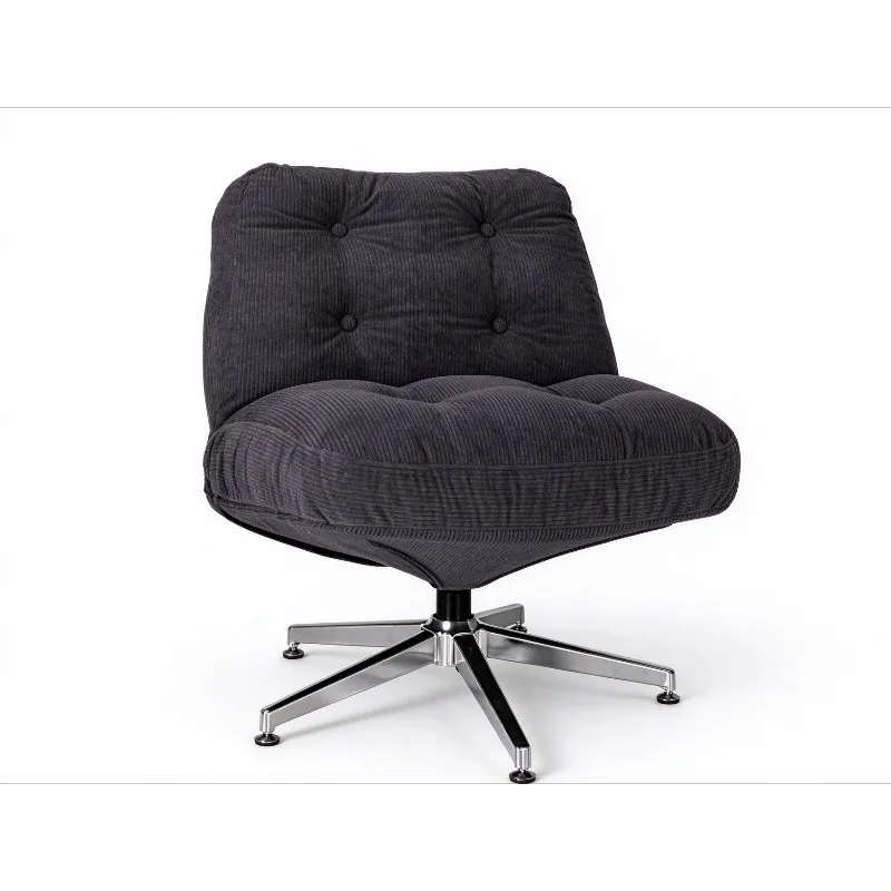 Swivel Chair  Nordic Modern Wholesale Metal Sofa Home Sets Velvet Waiting Lounge Furniture Living Room Chairs