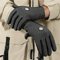 Outdoor Motorcycle Cycling Gloves Unisex Waterproof Windproof Touch Screen Running Gloves Anti-slip Bike Riding Gloves