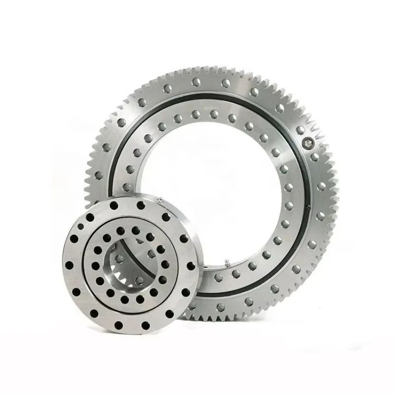 Long Life Four Point Contact Ball Slewing Bearing Toothless Excavator Bearing 010.20.250