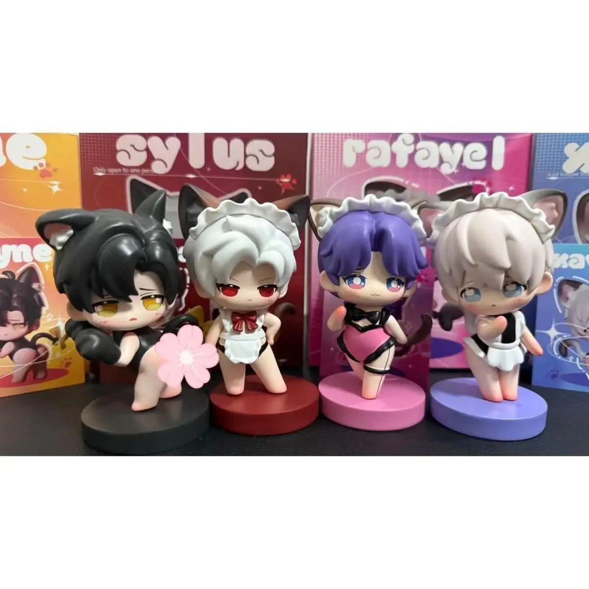 

MINISO new model, love and deep space cute Q version ornament Qixi Festival DIY gift Qi Yu Lishen Shen Xing back to Qin Che gift