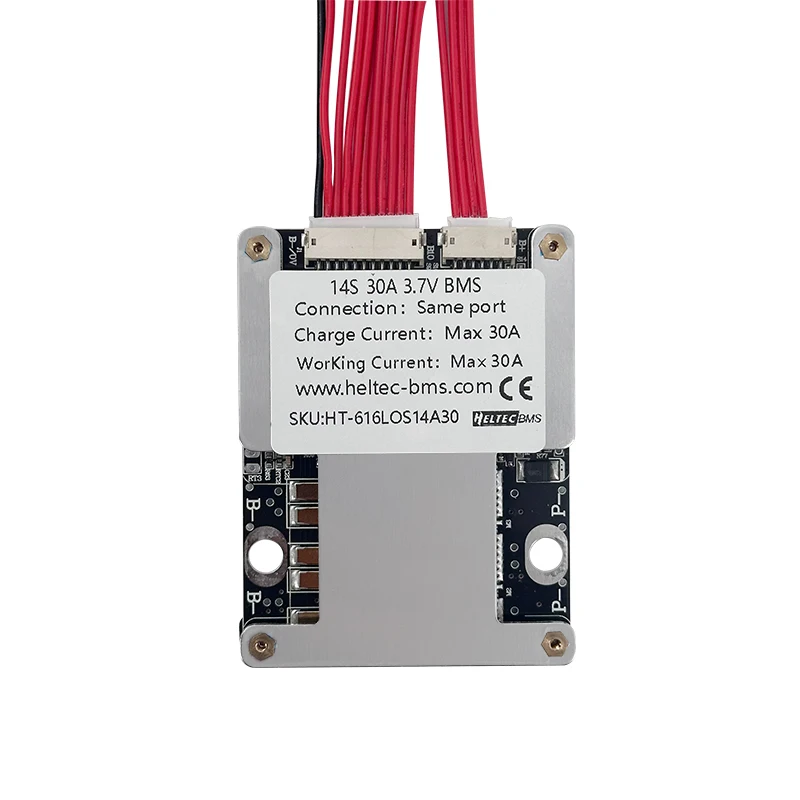13S 14S BMS 48V 52V 30A 40A 50A 60A 80A with Balancing Lithium Battery Electric Bicycle/Scooter/Solar Energy Storage BMS image 7