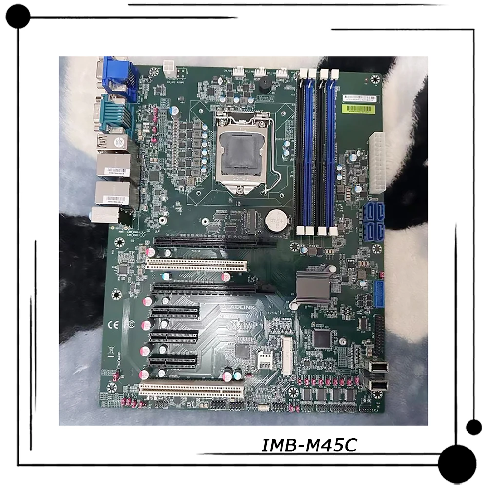 Perfect Job IMB-M45C Industrial Control Motherboard IMB-M45C Vision System Measurement Industrial Grade Server Desktop Host