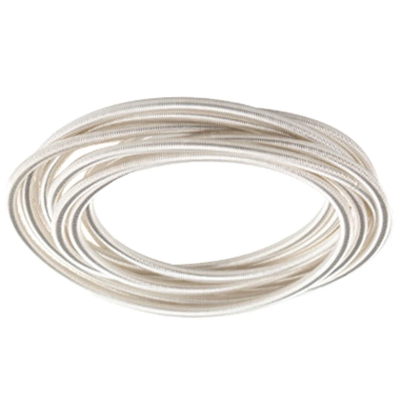 Flexible Steel Wire Rings Adjustable Memory Spring Wires for Necklaces Bracelets Jewelry Crafting Components