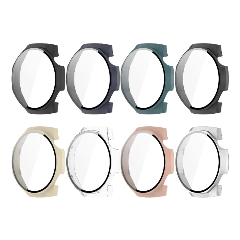 

Smartwatch Protector Bumper Sleeve Full Protective Cover Scratch Resistant PC Case for Watch GT5 Professional 46mm Dropship