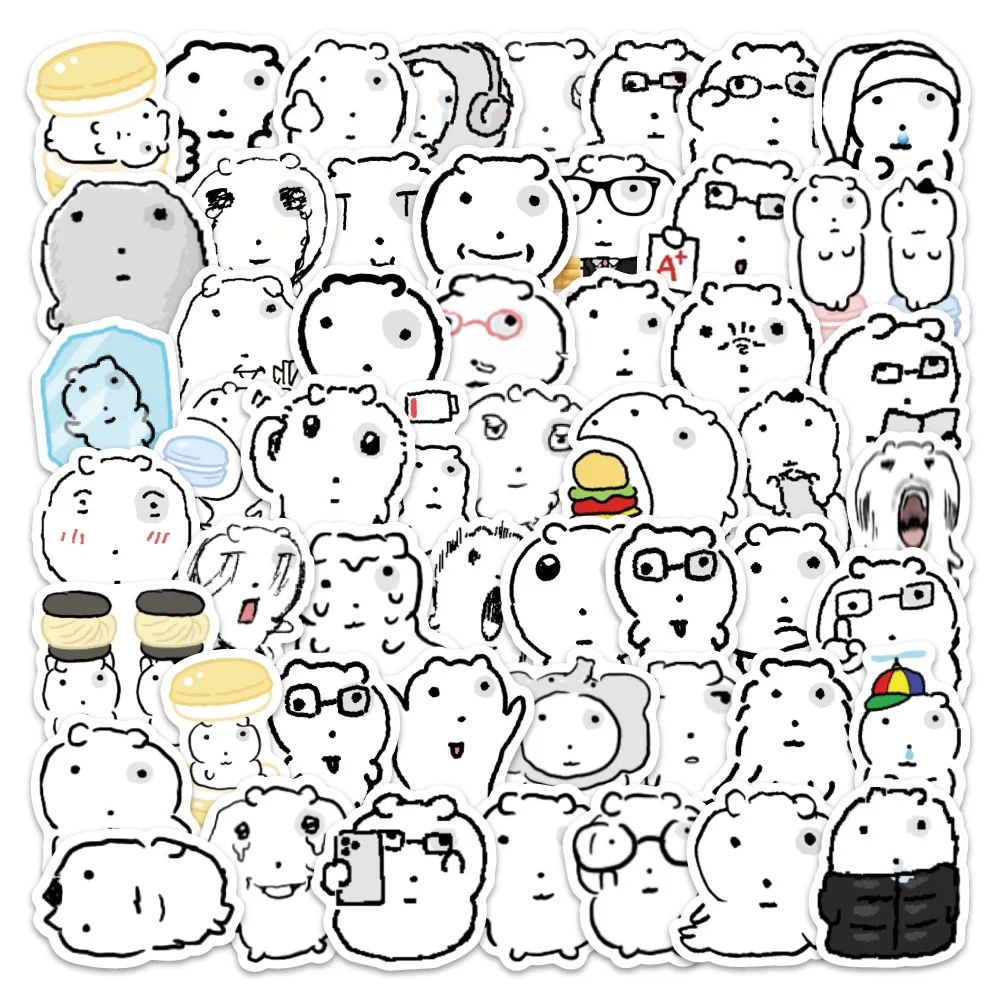 Puffy Eyed Puppy Sticker Pack (70/140PCS)
