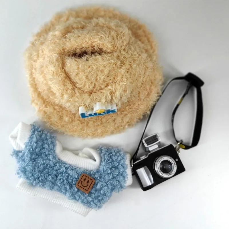 

Одежда для куклы Labubu, милый комплект свитеров, одежда 17 см, обувь для куклы, аксессуары «сделай сам», тренировочные сидячие вечерние игры, игрушки, подарки