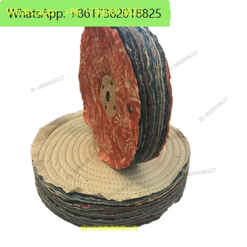 4PCS Wire cotton wheel, mirror/ flower/acrylic polishing cloth wheel