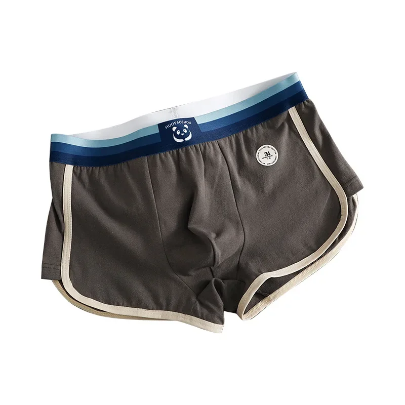 Men\'s Arrow Shorts Underwear Fashion Cartoon Gradient Boxers Sports Breathable Youth Boxers Boys\' Panties Pouch Underpants