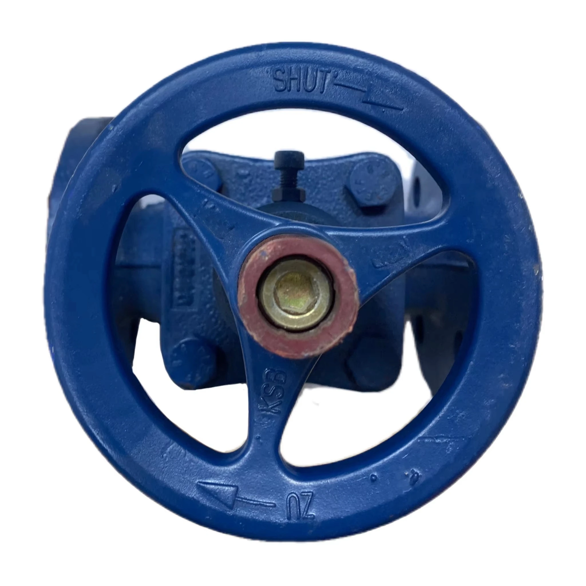 صمام كروي يدوي من الفولاذ المطروق مع وصلة شفة التوصيل، صمام إيقاف صناعي للتطبيق العام للمياه