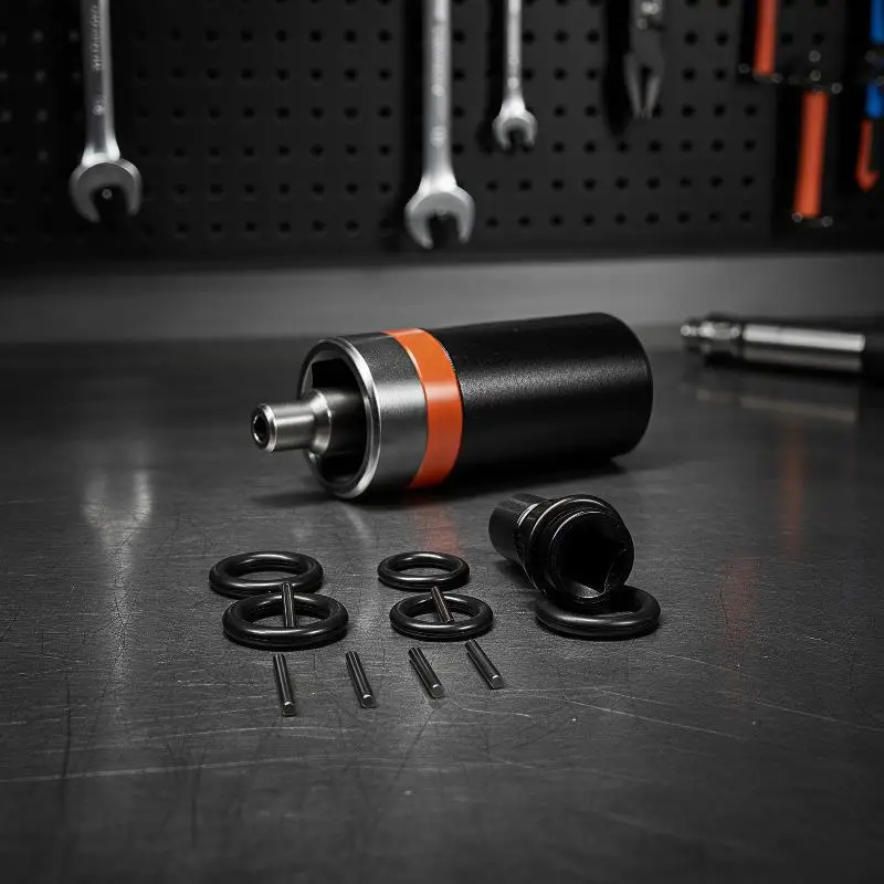 10PCS Impact Socket Replacement Accessory Set Durable O Rings & Pins for 1/2inch Impact Wrench Auto Repair DIY Use